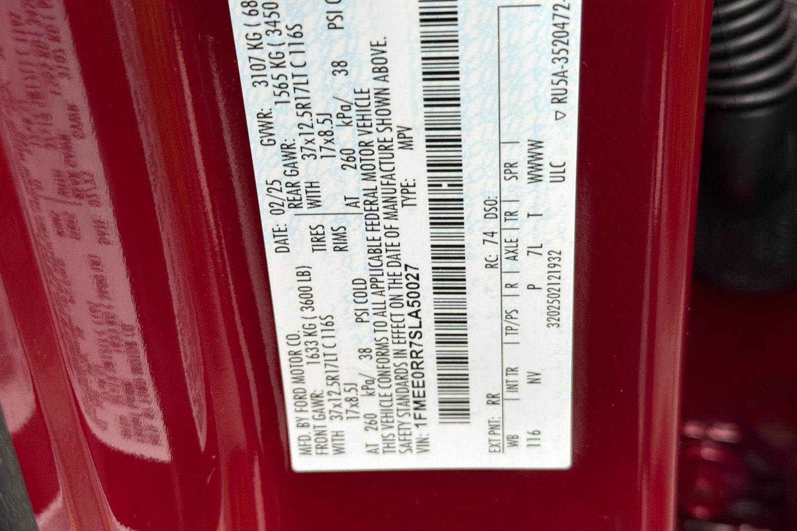 2025 Ford Bronco Raptor