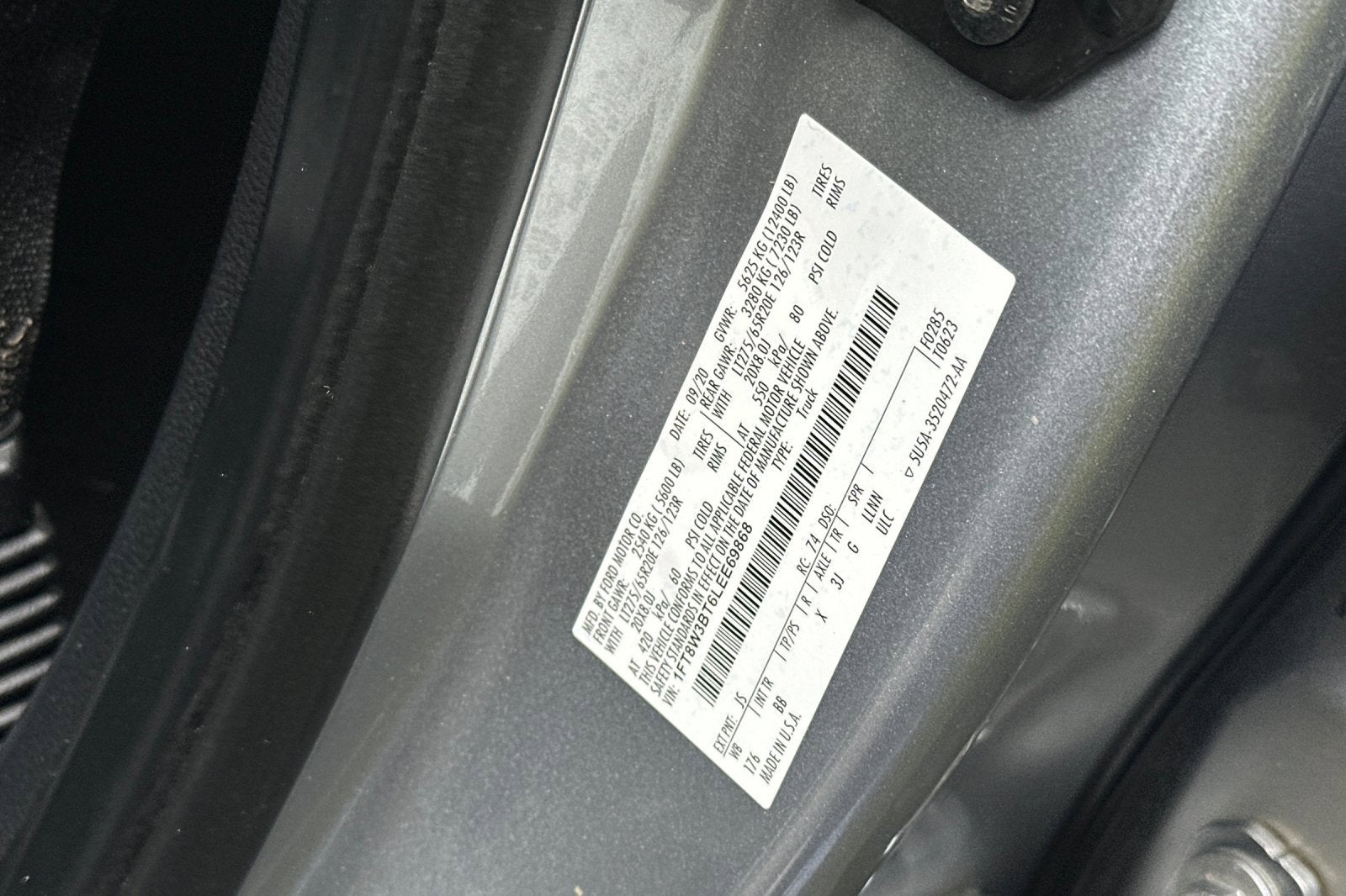 2020 Ford Super Duty F-350 SRW Platinum