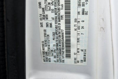 2014 Ford Econoline Cargo Van Commercial