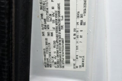 2014 Ford Econoline Cargo Van Commercial