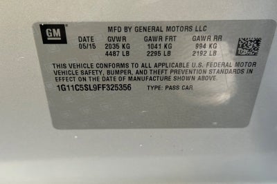 2015 Chevrolet Malibu LT