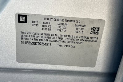 2013 Chevrolet Cruze LS