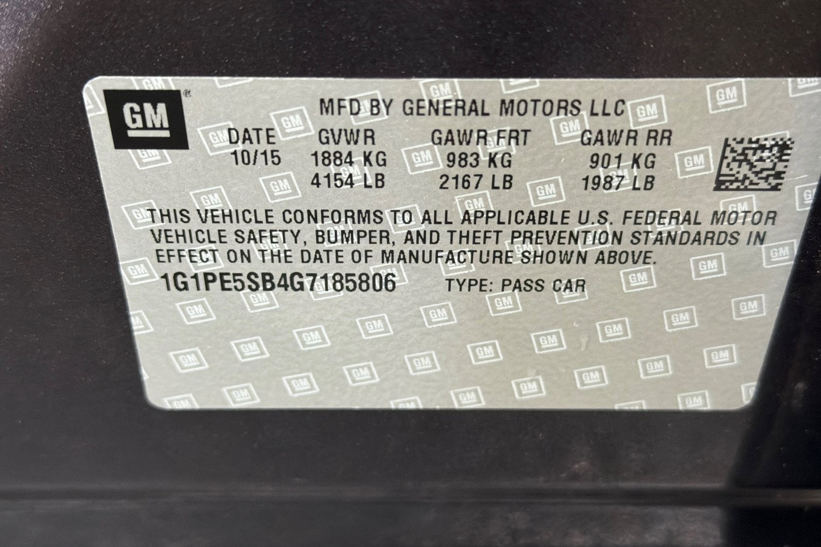 2016 Chevrolet Cruze Limited LT