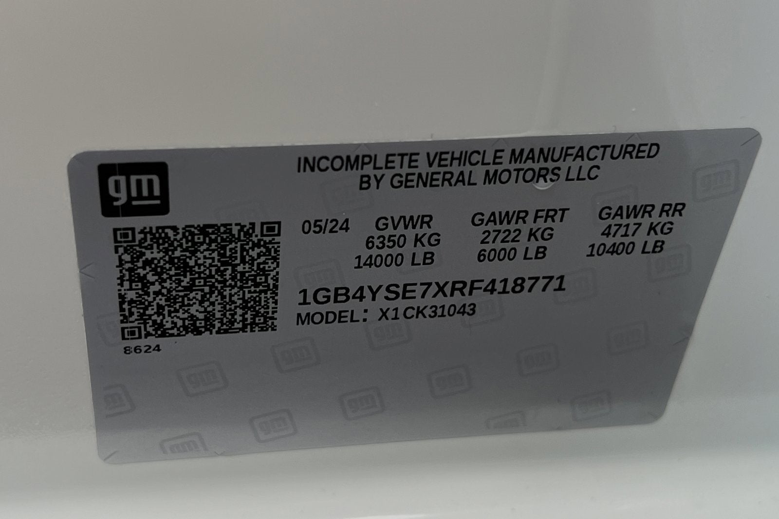 2024 Chevrolet Silverado 3500 HD Chassis Cab Work Truck