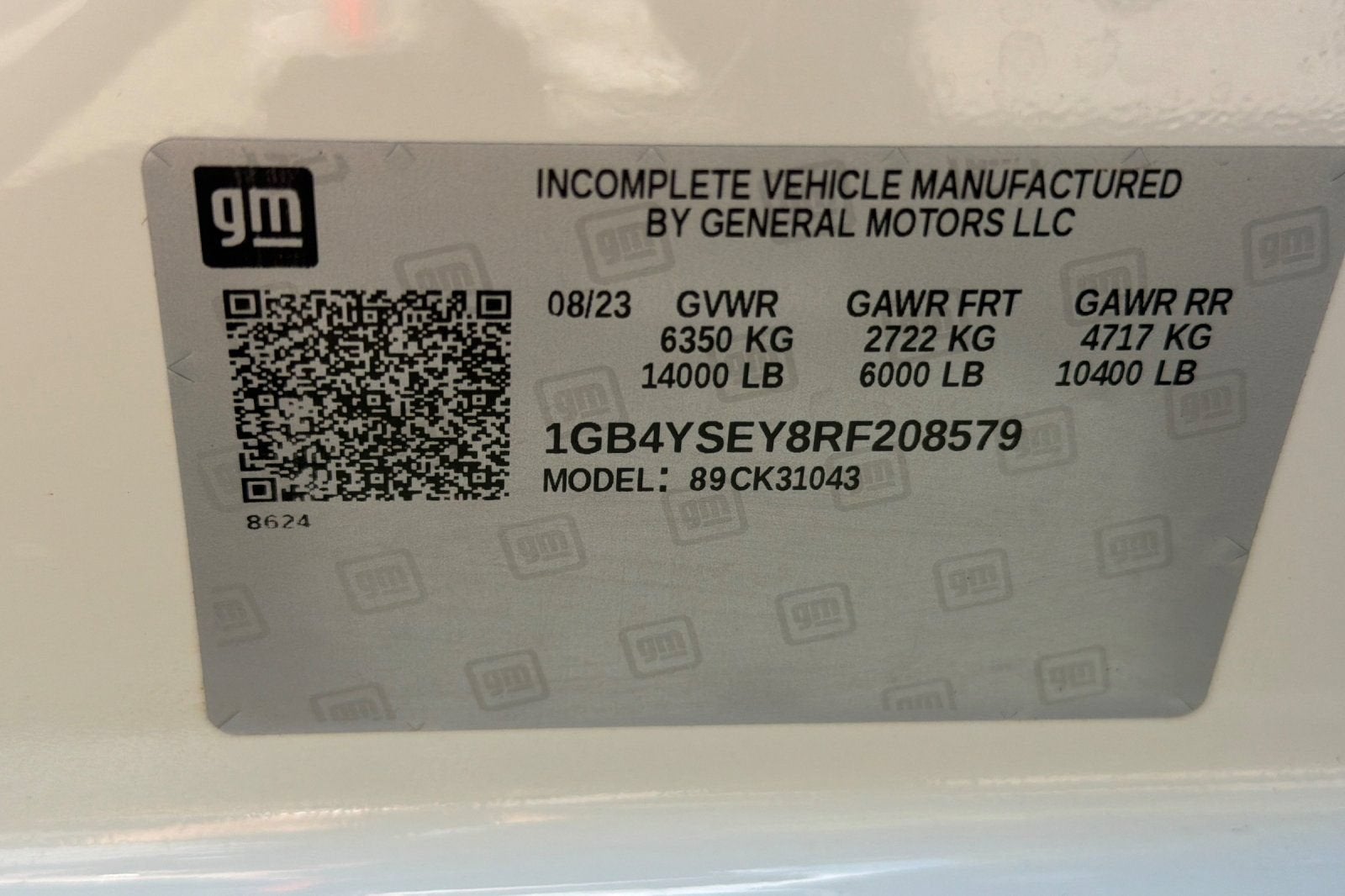 2024 Chevrolet Silverado 3500 HD Chassis Cab Work Truck