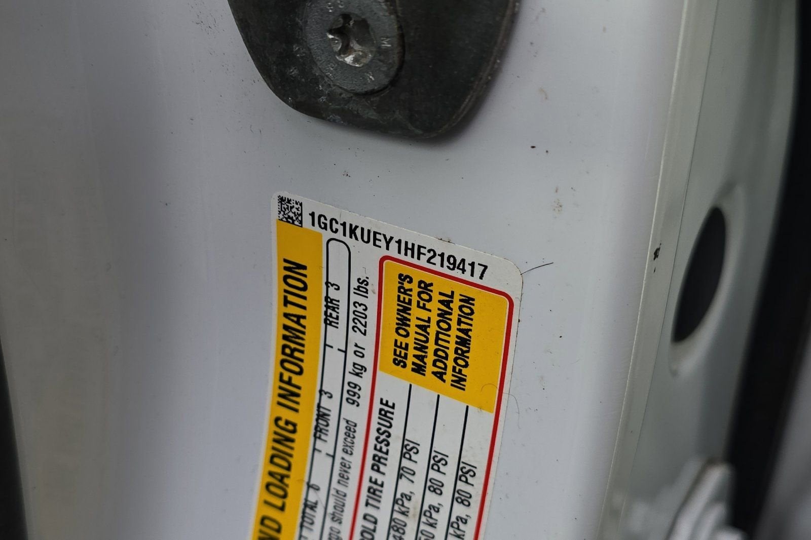 2017 Chevrolet Silverado 2500 HD Work Truck