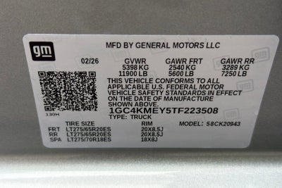 2026 Chevrolet Silverado 2500 HD Custom