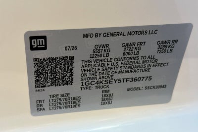 2026 Chevrolet Silverado 3500 HD WT