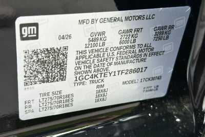 2026 Chevrolet Silverado 3500 HD LT