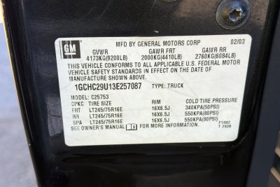 2003 Chevrolet Silverado 2500 HD LS
