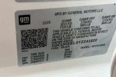 2026 Chevrolet Silverado 1500 RST