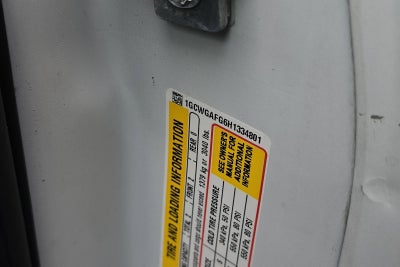 2017 Chevrolet Express Cargo 2500 Base