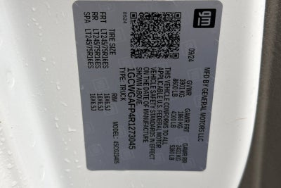 2024 Chevrolet Express Cargo 2500 WT