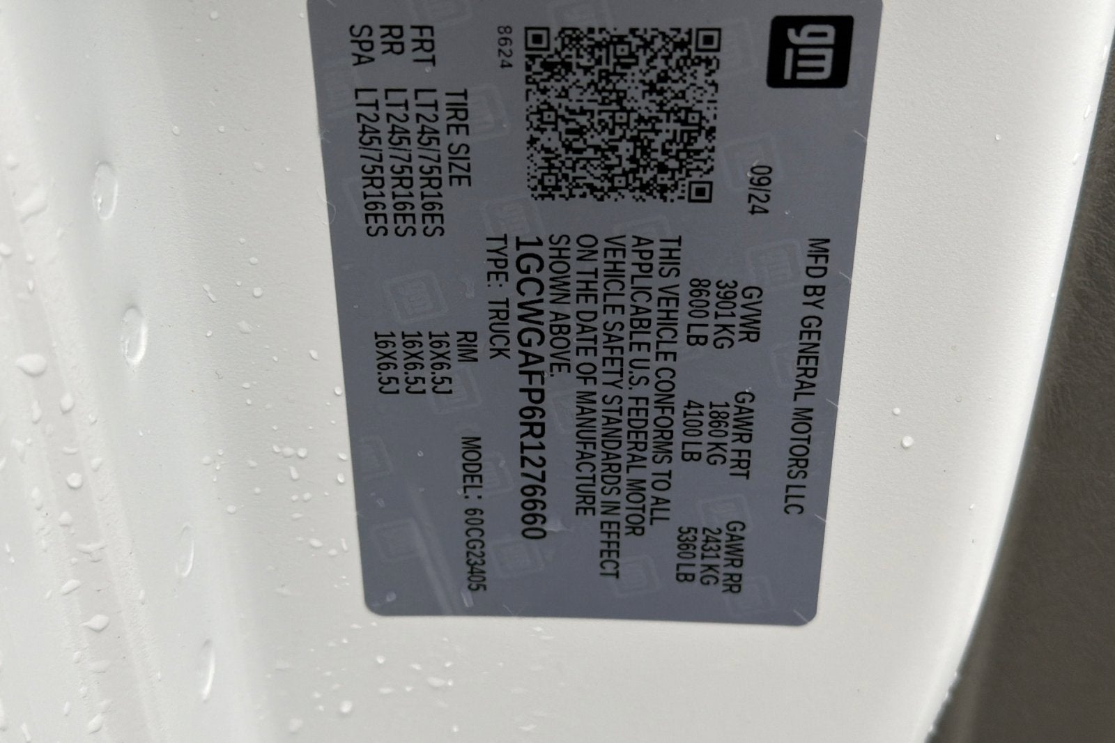 2024 Chevrolet Express Cargo 2500 WT