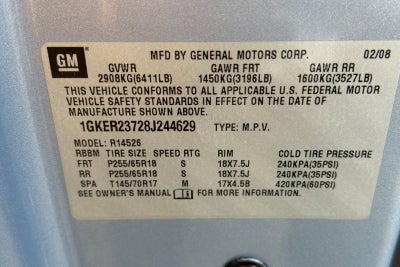 2008 GMC Acadia SLT1