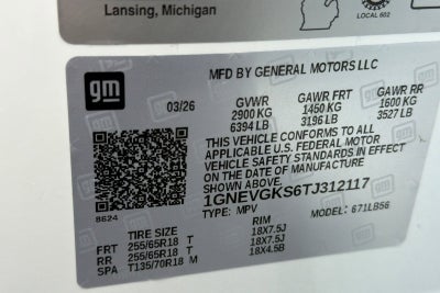 2026 Chevrolet Traverse LT