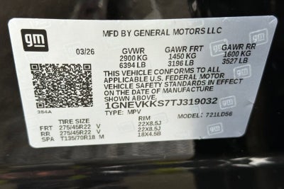 2026 Chevrolet Traverse High Country