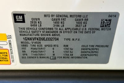 2014 Chevrolet Traverse LS