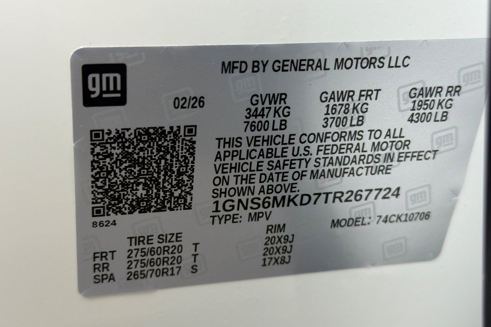 2026 Chevrolet Tahoe LS