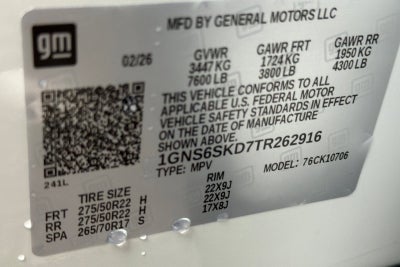 2026 Chevrolet Tahoe Premier