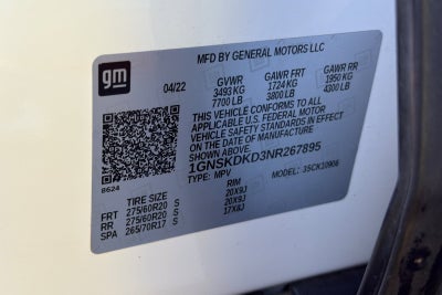 2022 Chevrolet Suburban Z71