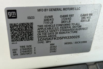 2023 Chevrolet Suburban Premier