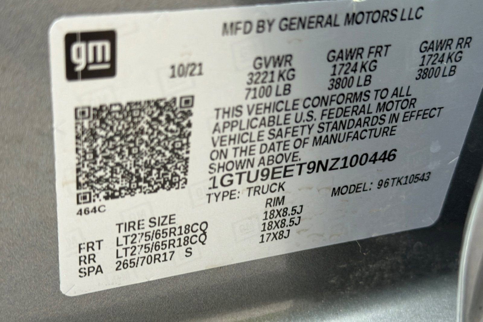 2022 GMC Sierra 1500 Limited AT4