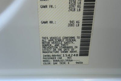 2019 Nissan Altima 2.5 S