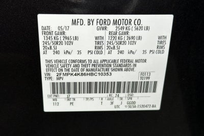 2017 Ford Edge Titanium