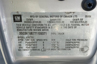 2007 Chevrolet Silverado 1500 LT1