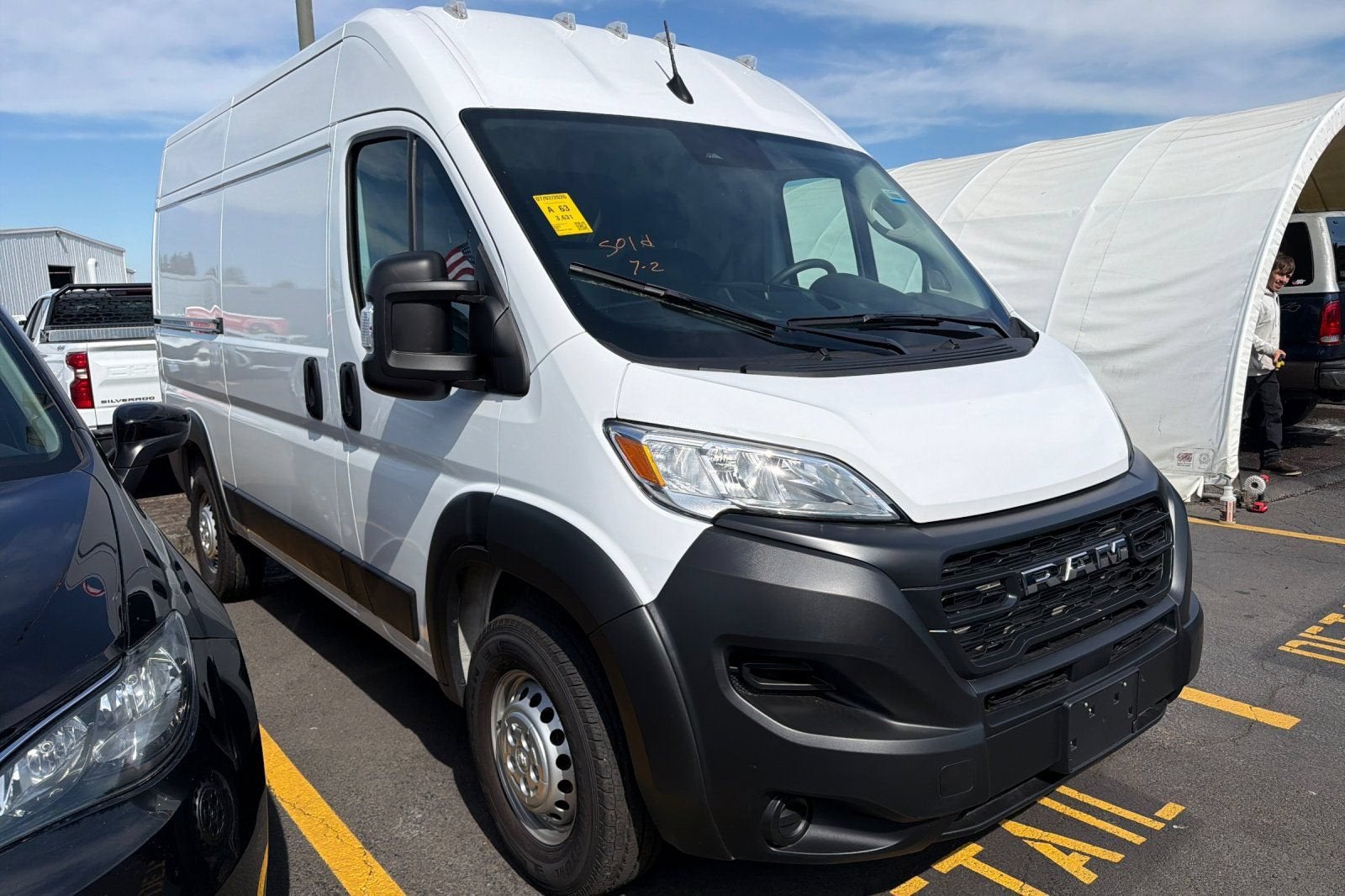 2025 RAM ProMaster Cargo Van Tradesman
