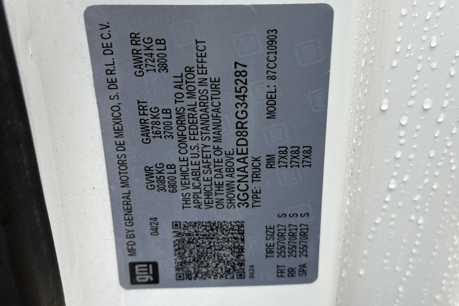 2024 Chevrolet Silverado 1500 WT