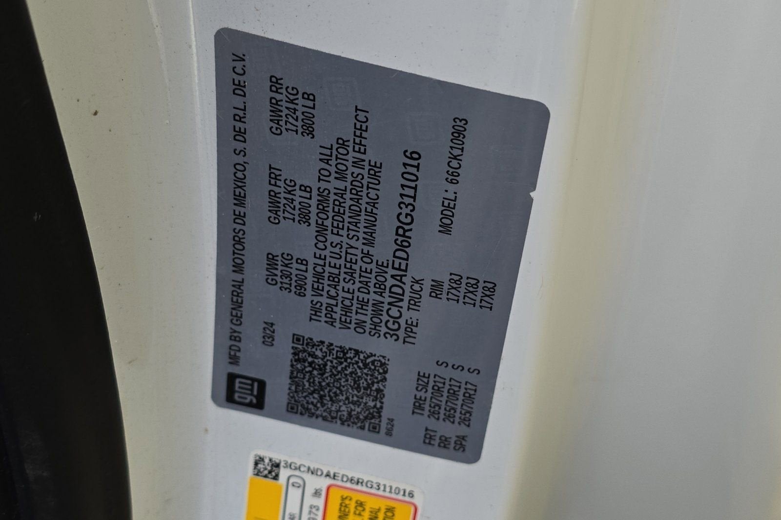 2024 Chevrolet Silverado 1500 WT