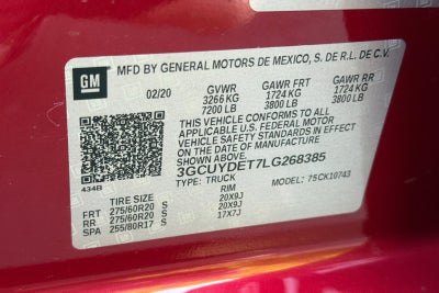 2020 Chevrolet Silverado 1500 LT