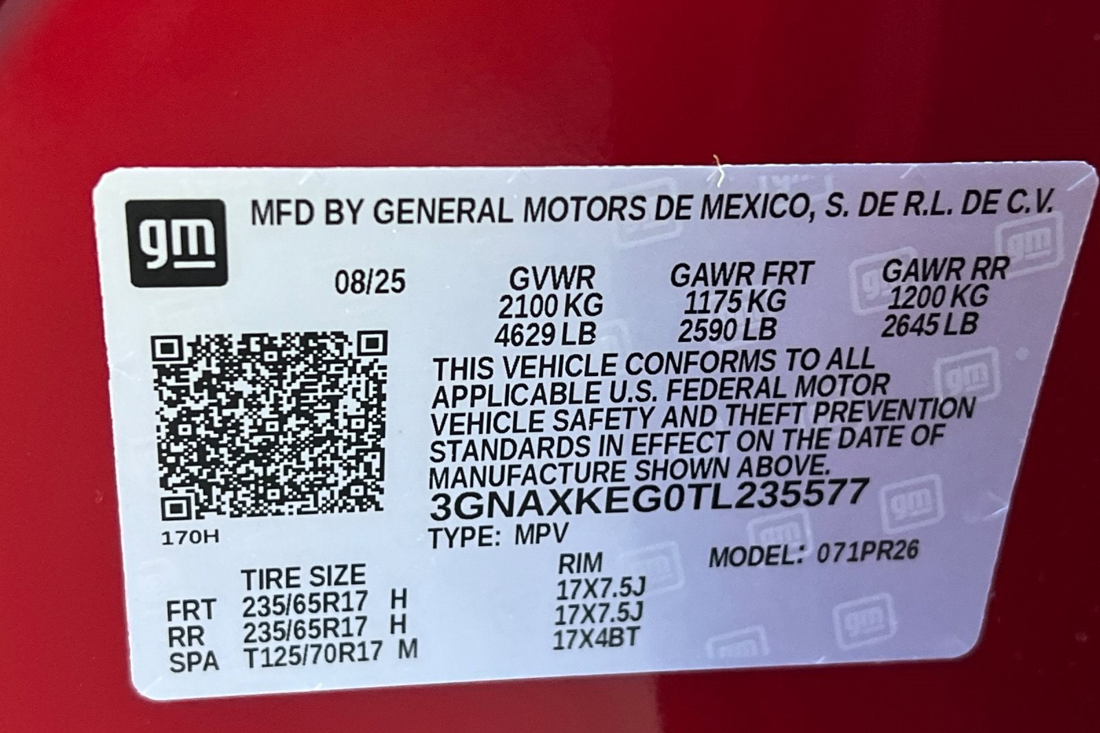 2026 Chevrolet Equinox ACTIV