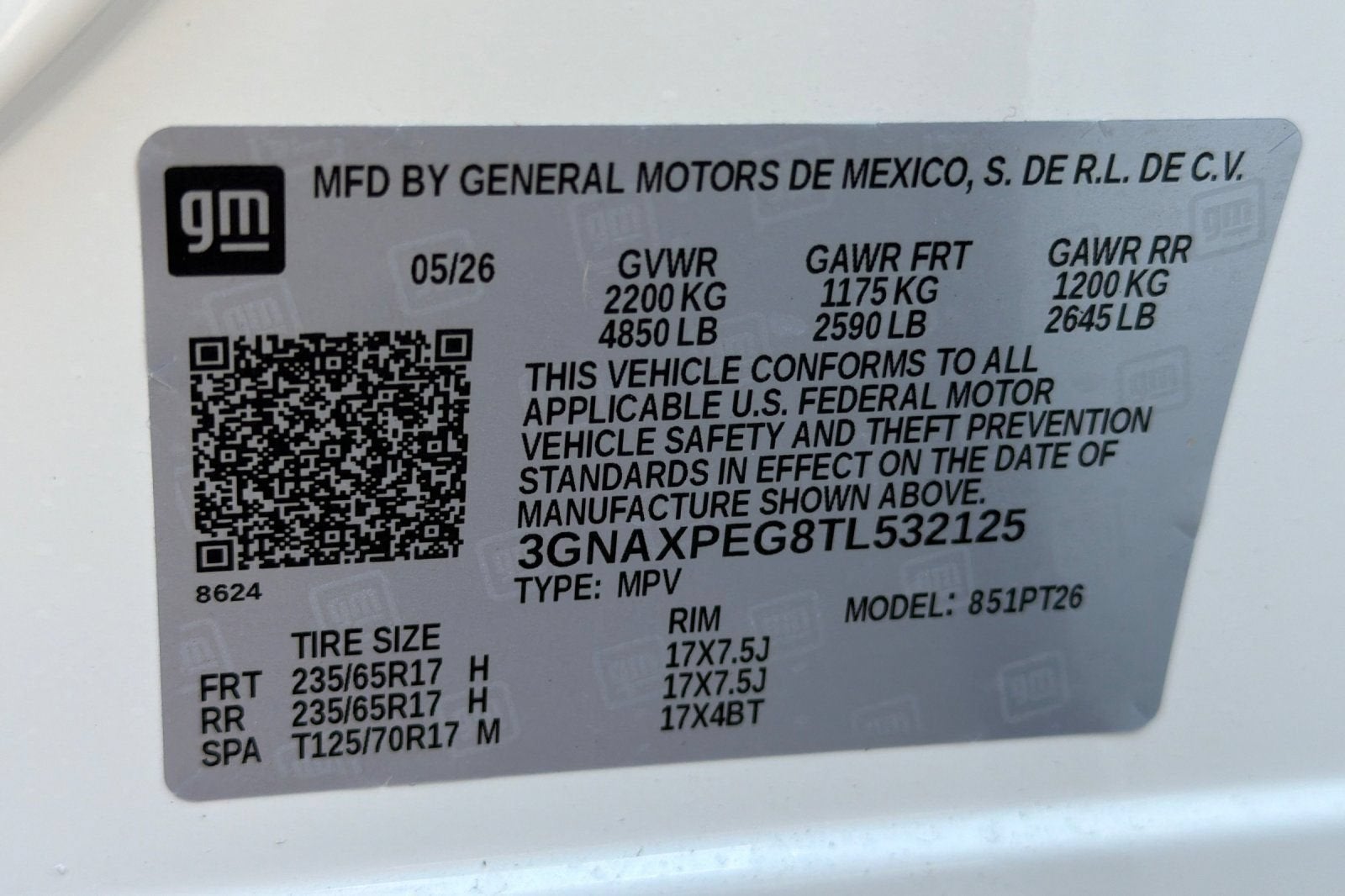 2026 Chevrolet Equinox LT
