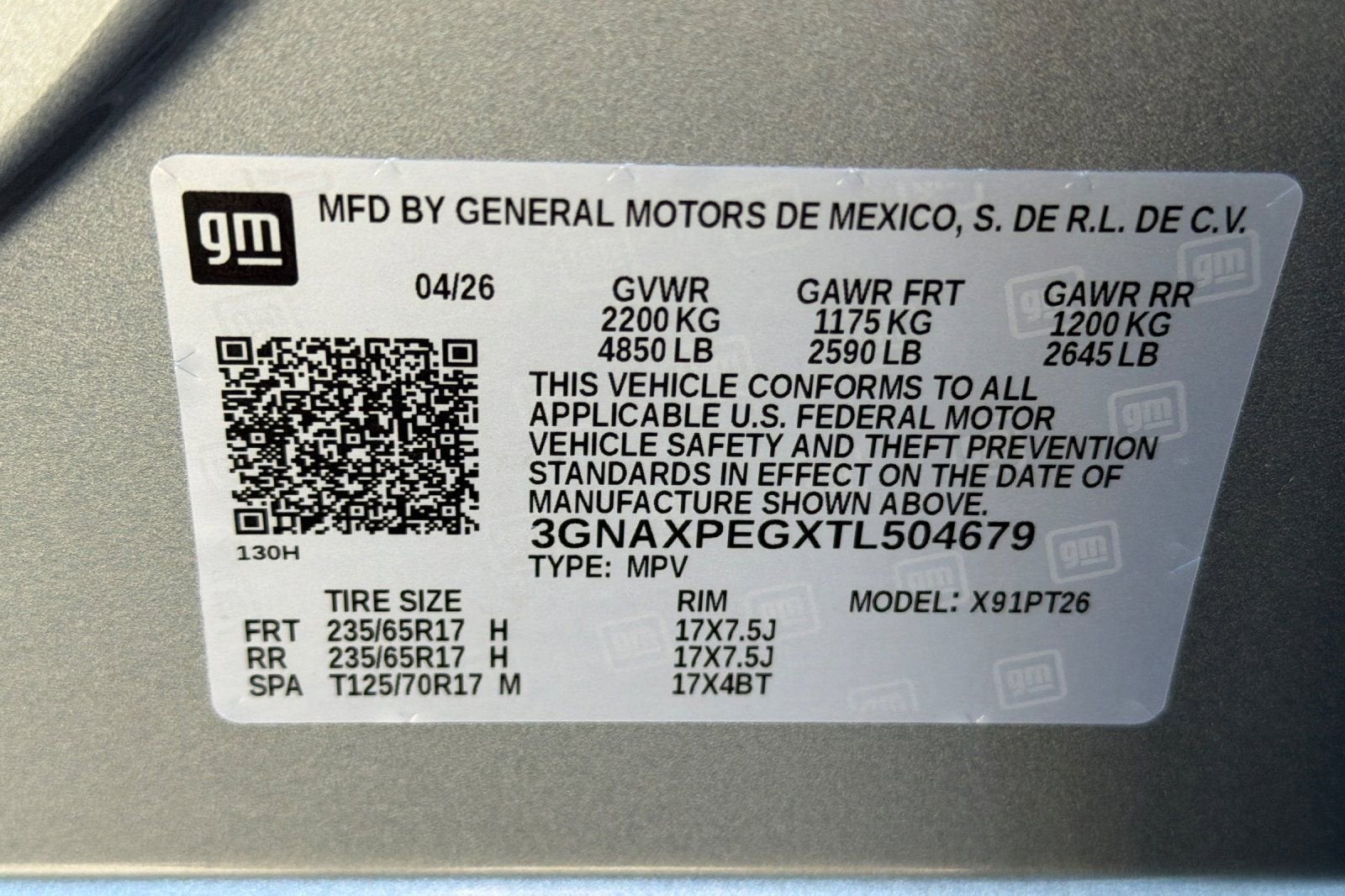 2026 Chevrolet Equinox LT