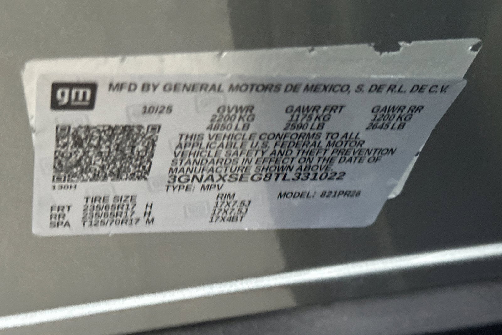 2026 Chevrolet Equinox ACTIV