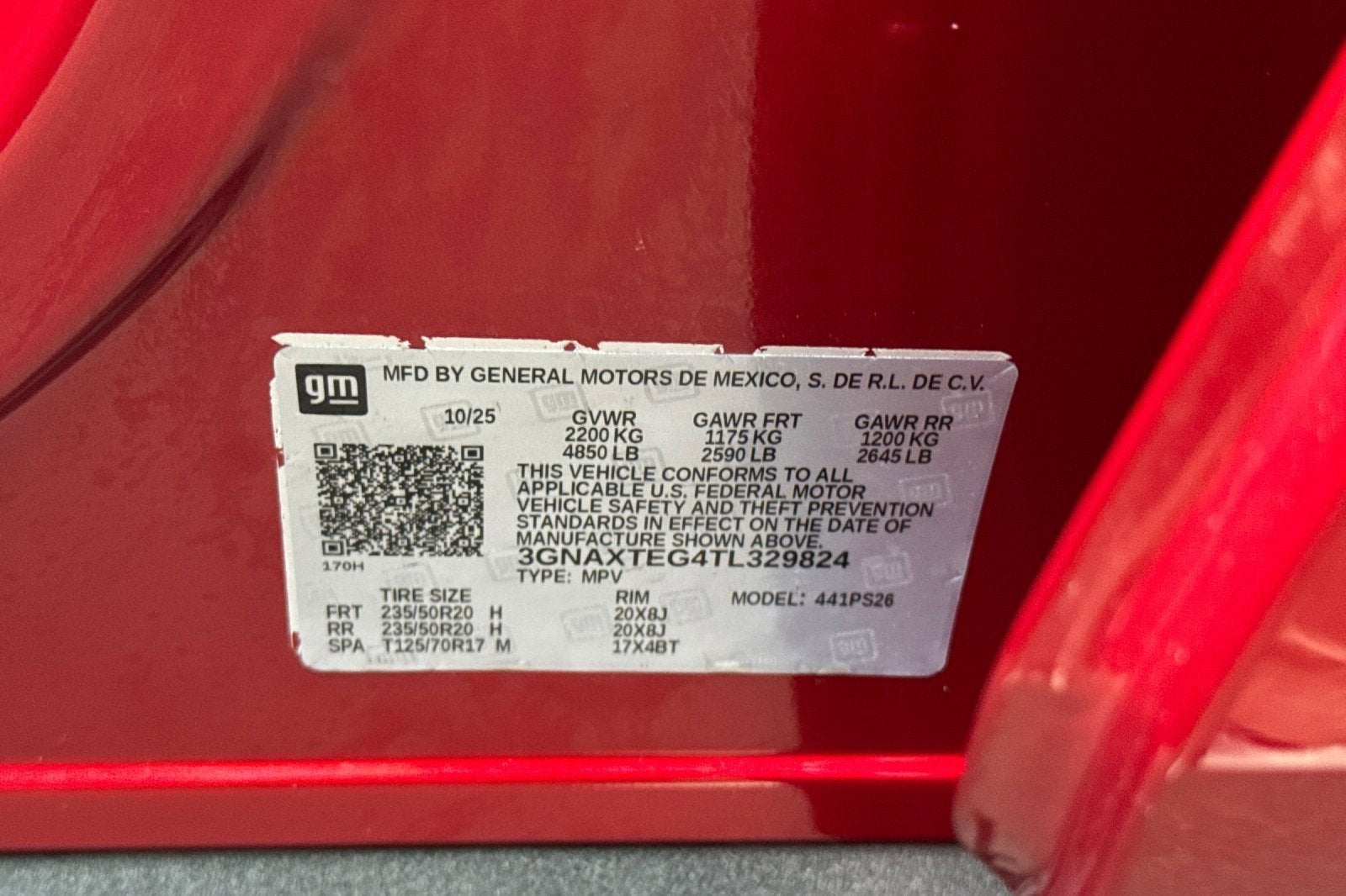 2026 Chevrolet Equinox RS