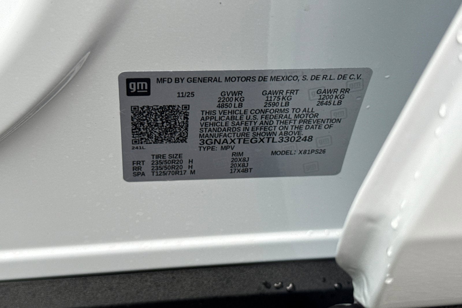 2026 Chevrolet Equinox RS