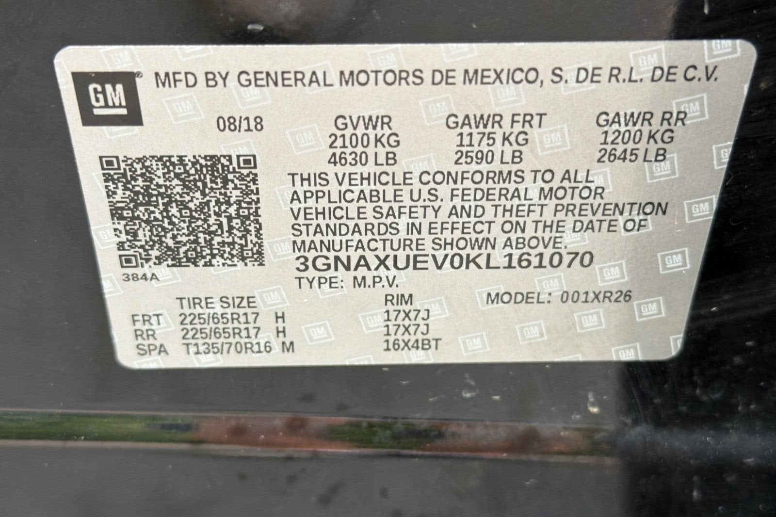 2019 Chevrolet Equinox LT