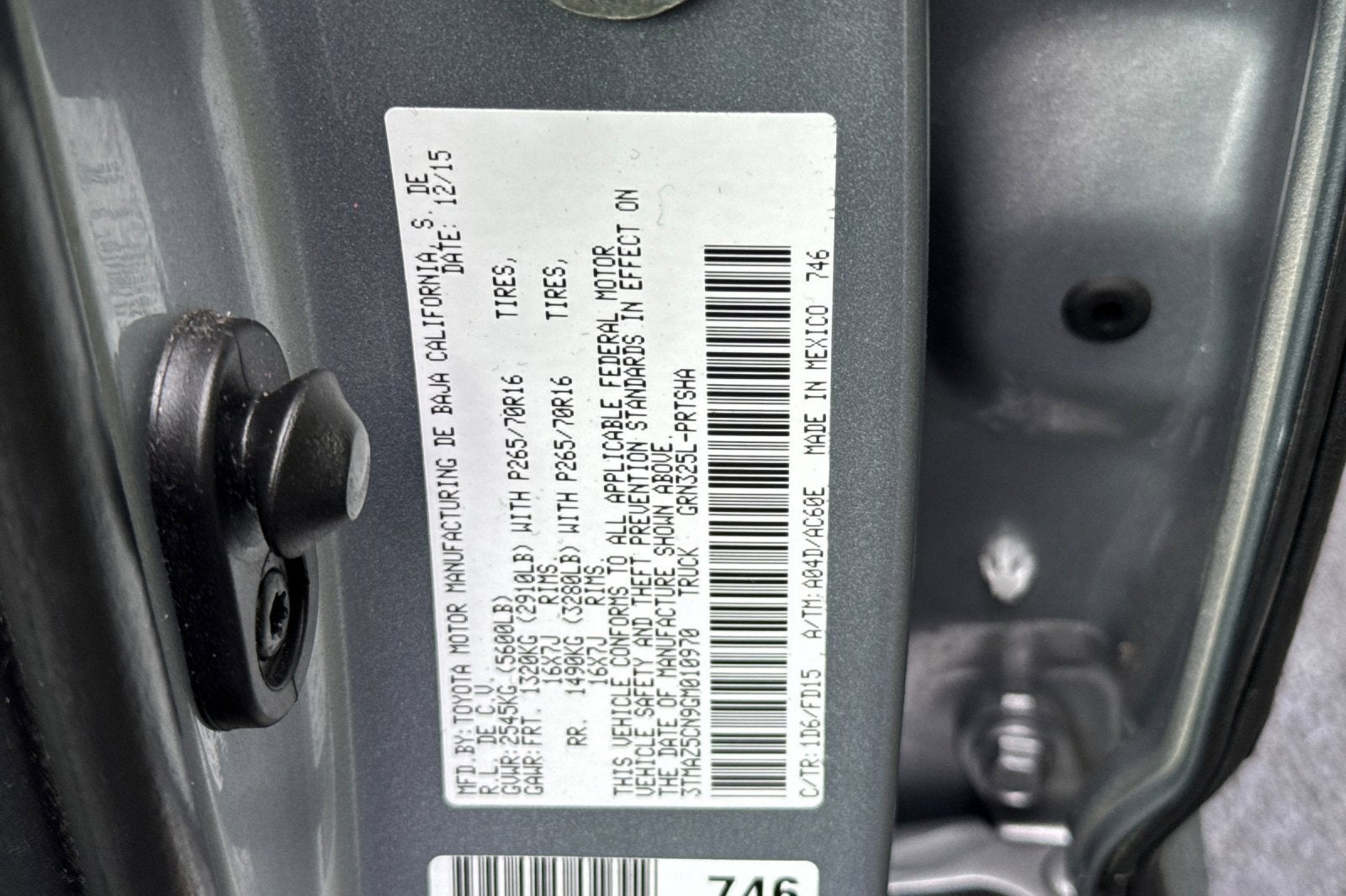 2016 Toyota Tacoma SR5 TRD Off Road