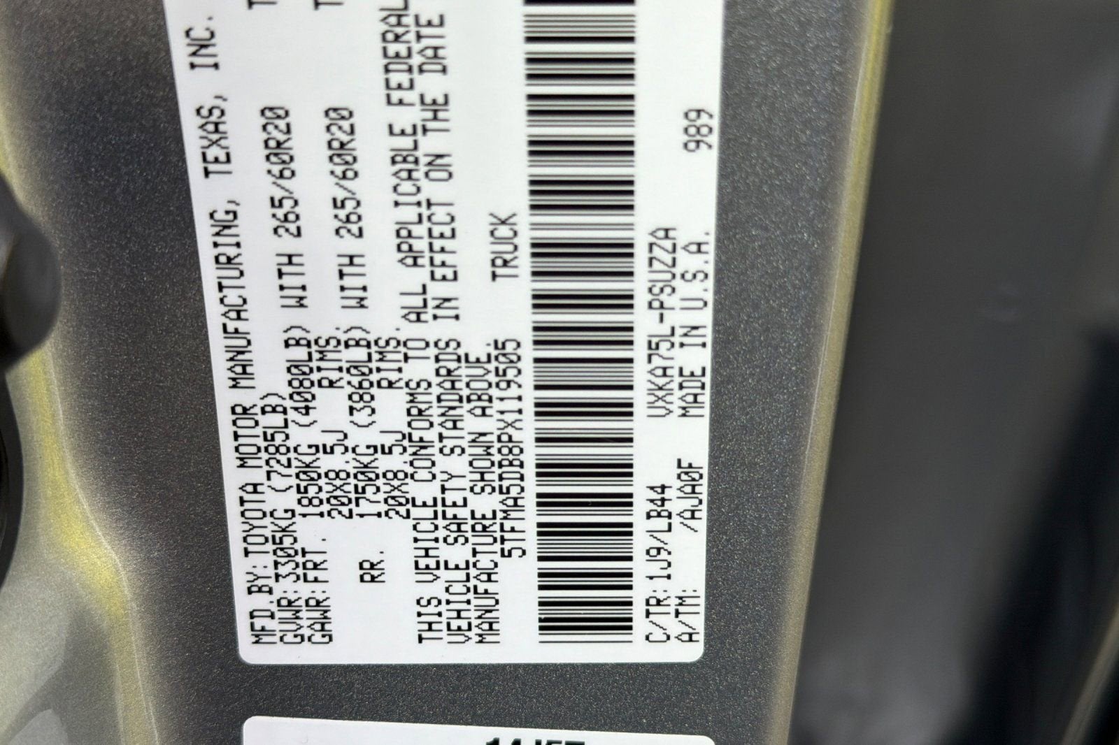 2023 Toyota Tundra 4WD 1794 Edition