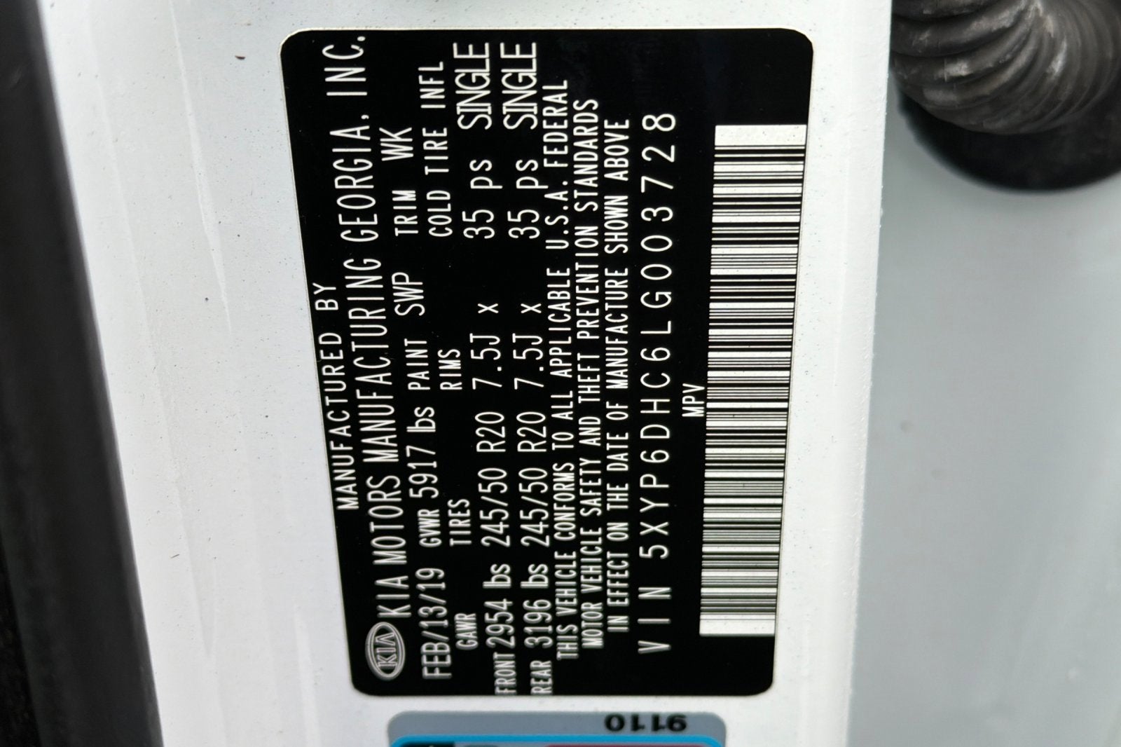 2020 Kia Telluride S