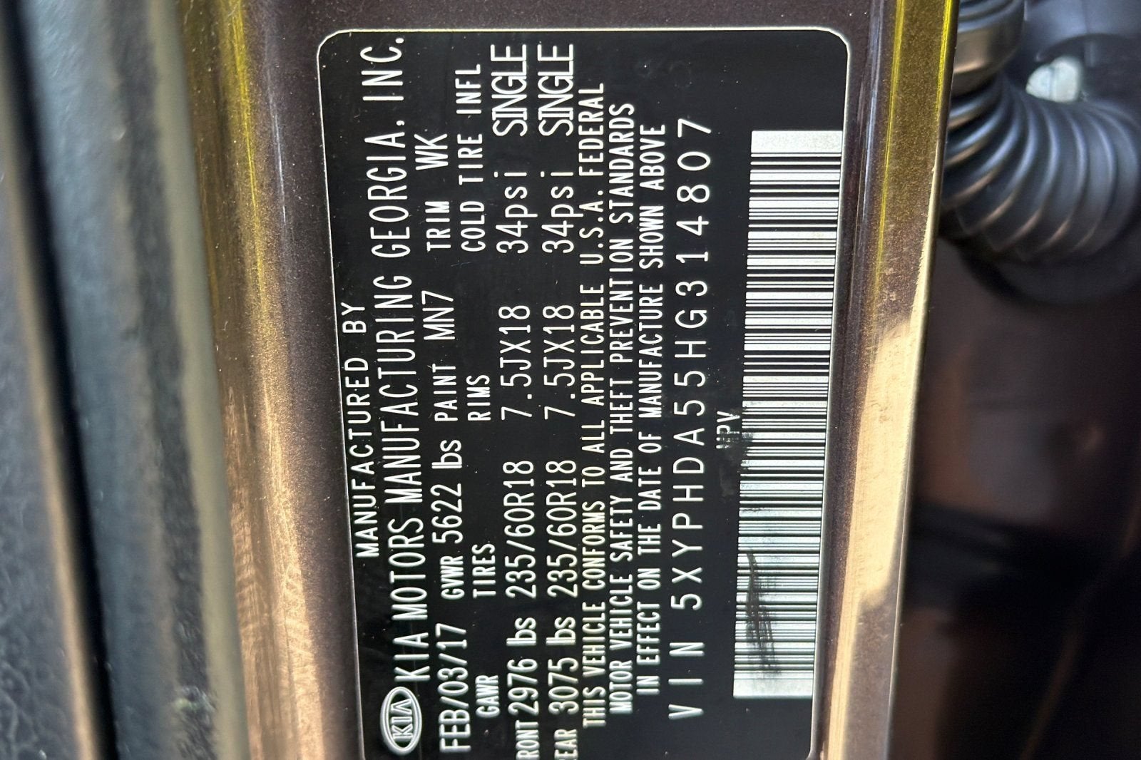 2017 Kia Sorento EX V6