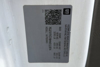 2022 GMC Savana Cutaway 3500 Gas