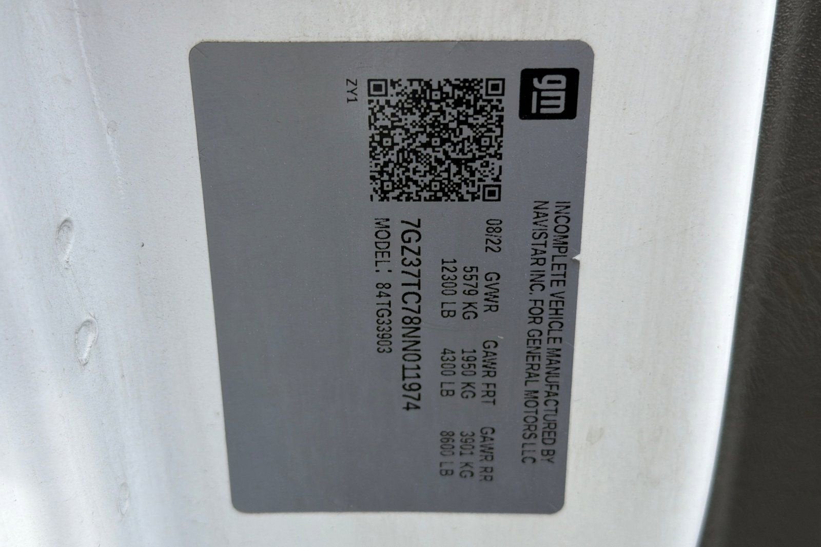 2022 GMC Savana Cutaway 3500 Gas