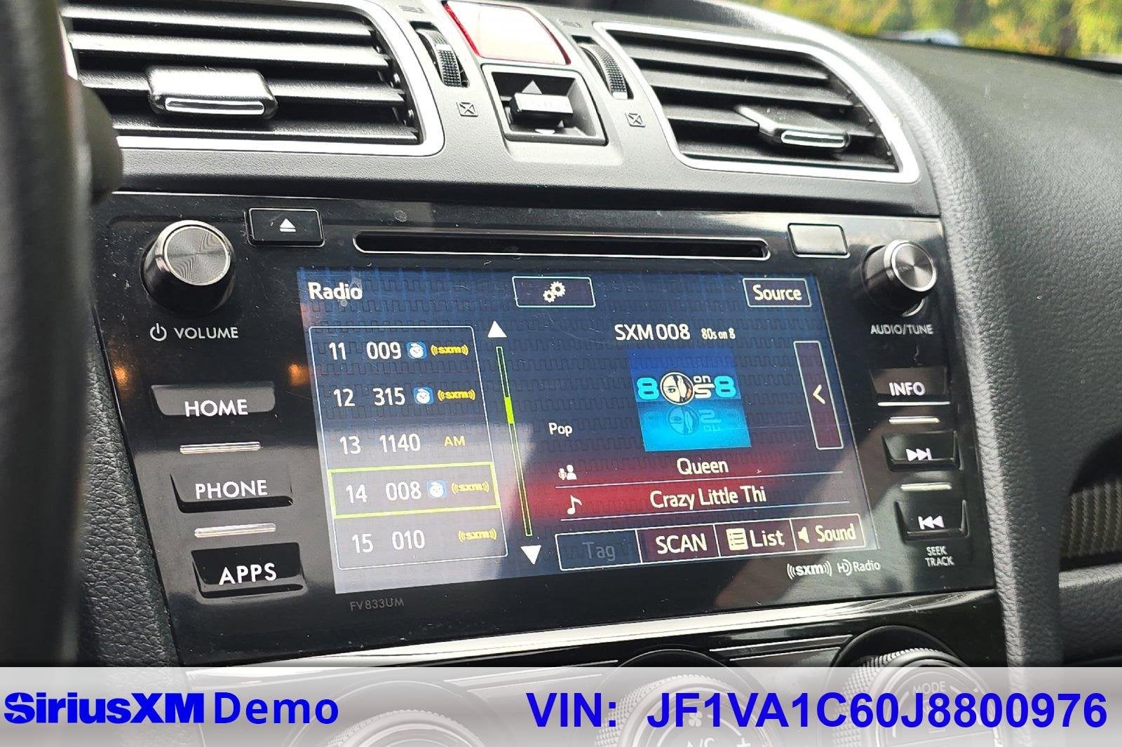 2018 Subaru WRX Premium