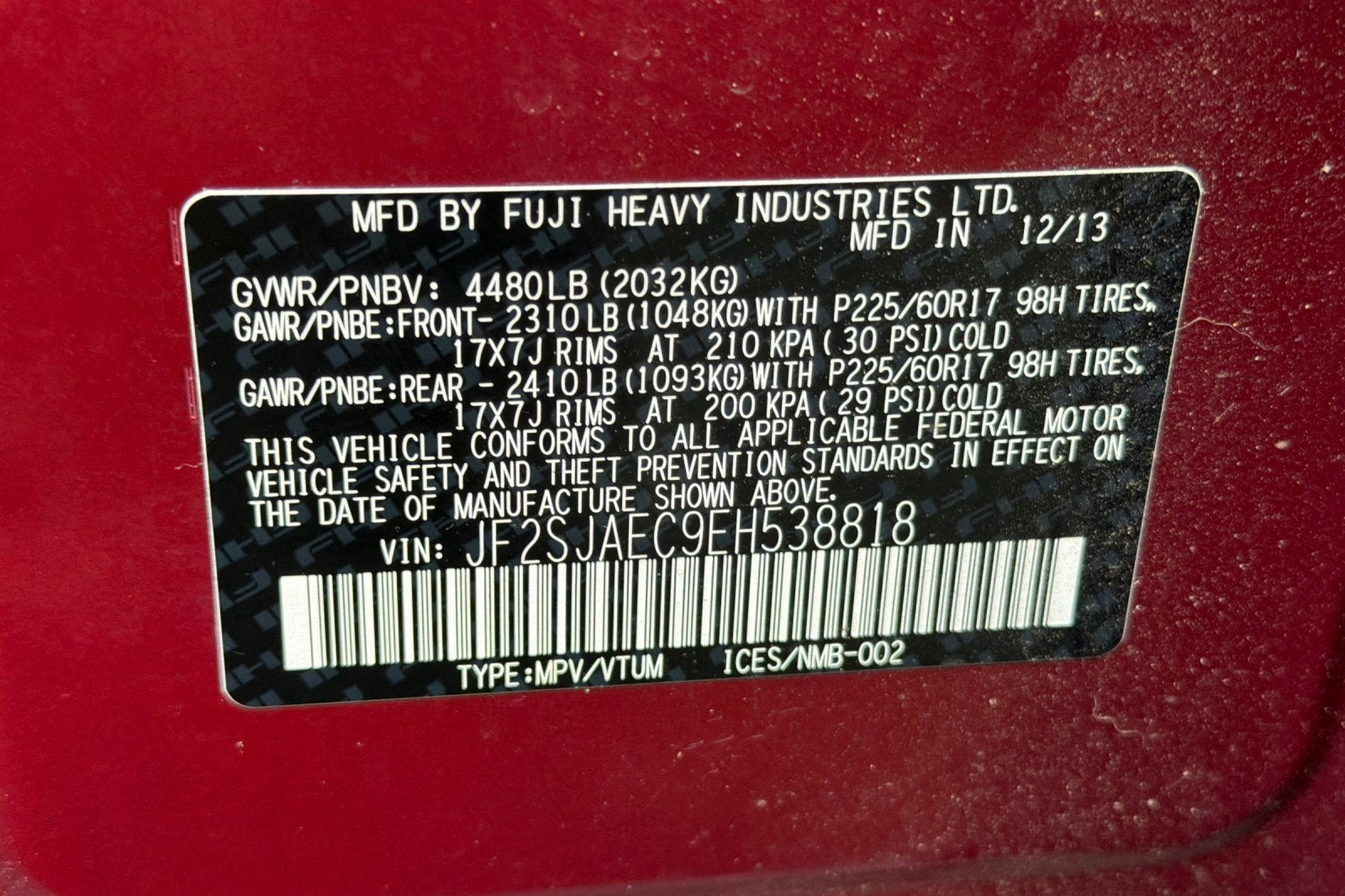 2014 Subaru Forester 2.5i Premium