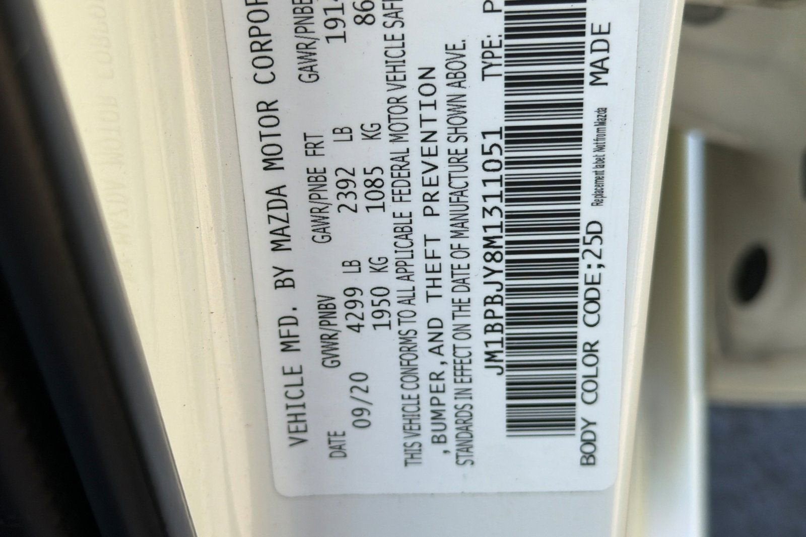 2021 Mazda Mazda3 Hatchback 2.5 Turbo